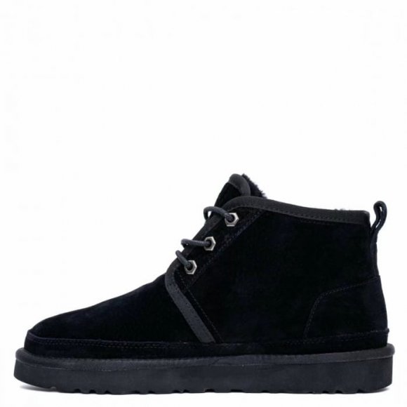 Ugg Neumel Mens Black - черный, 39, Замша