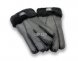 меховые перчатки мужские Leather Black