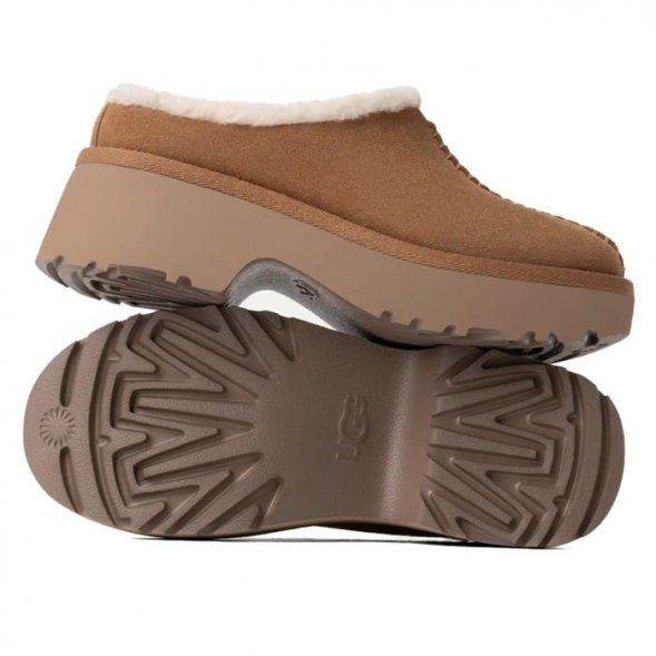 Женские сабо Ugg New Heights Cozy Clog - Chestnut