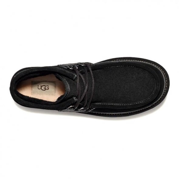 UGG Hayden Moc Chukka - Black - черный, 44, Замша
