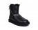 MINI OBLIQUE ZIP Black