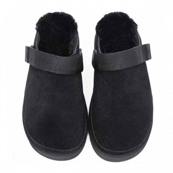 Ugg Goldenstar Clog - Black - черный, 35, Замша