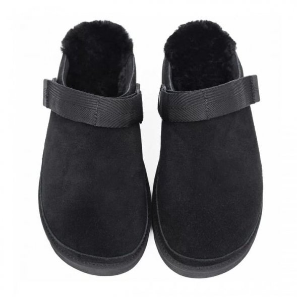 Ugg Goldenstar Clog - Black - черный, 35, Замша