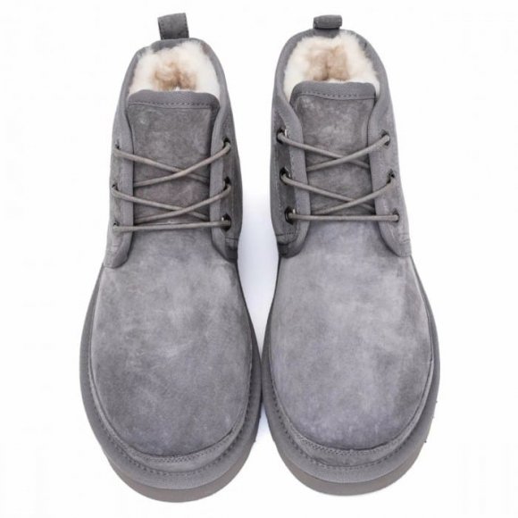 Ugg Neumel Mens Grey - серый, 39, Замша