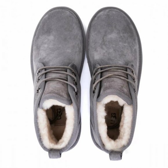 Ugg Neumel Mens Grey - серый, 39, Замша