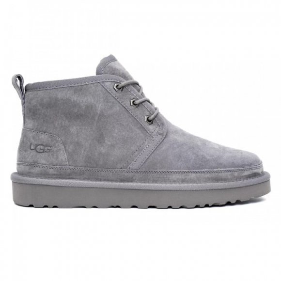 Ugg Neumel Mens Grey - серый, 39, Замша