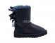 Kids Bailey Bow Navy (Black Stole) - 25