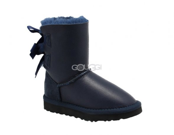 Kids Bailey Bow Navy (Black Stole) - 25