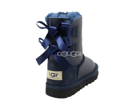 Kids Bailey Bow Navy (Black Stole) - 25