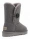 Женские короткие угги с пуговицей и пропиткой Ugg Bailey Button II Boot - Grey