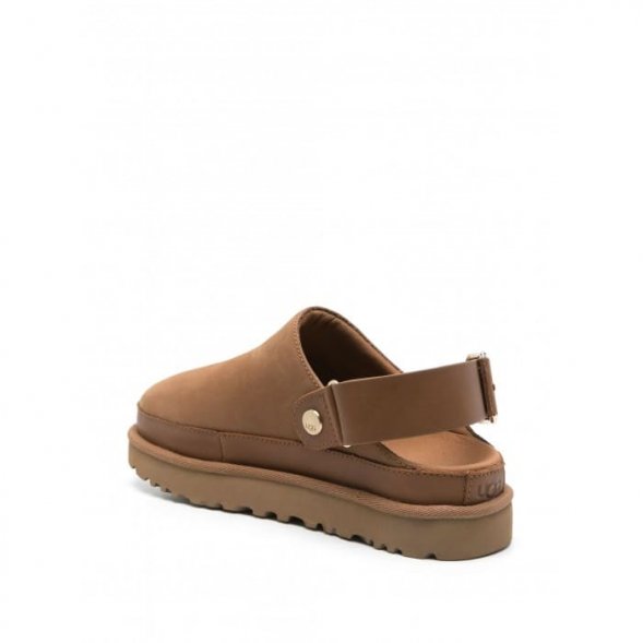 Ugg Summer Goldenstar Villa Clog Nubuck - Chestnut - Каштановый, 41, Нубук