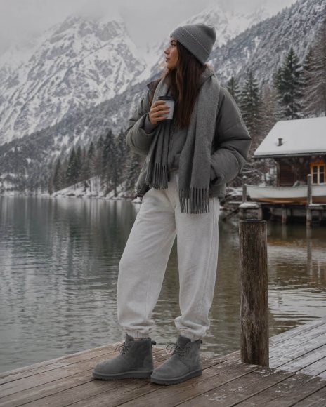Женские ботинки Ugg Neumel - Grey