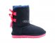Kids Bailey Bow Navy (Pink Stole) - 28