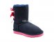 Kids Bailey Bow Navy (Pink Stole) - 28