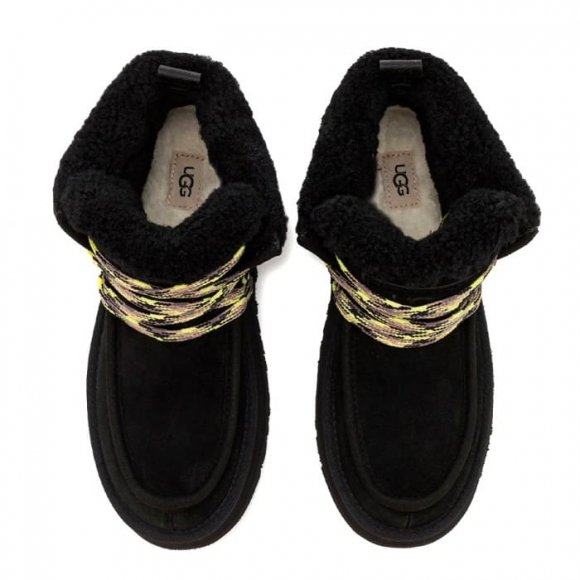Ugg Funkarra Cabin Cuff - Black - черный, 36, Замша