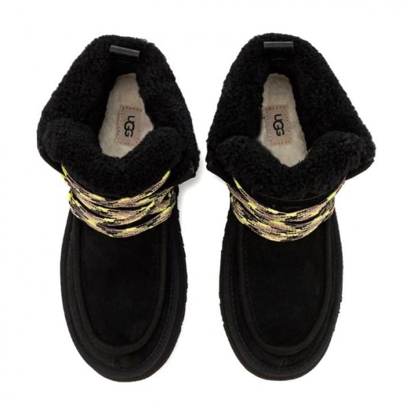 Ugg Funkarra Cabin Cuff - Black - черный, 35, Замша