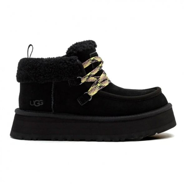 Ugg Funkarra Cabin Cuff - Black - черный, 35, Замша