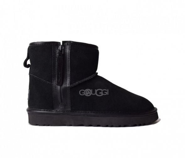Mini Zip Boots Black - 37