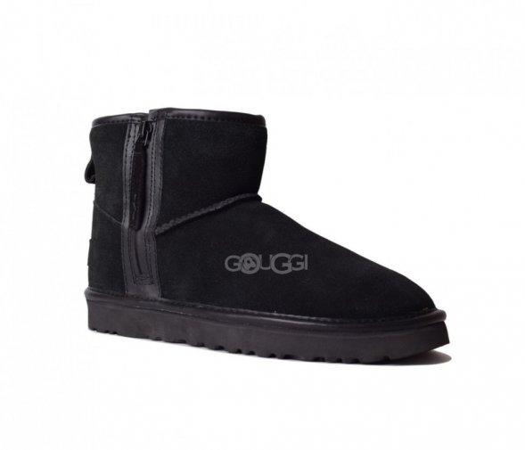 Mini Zip Boots Black - 37
