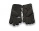Меховые перчатки мужские Suede Black