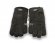 Меховые перчатки мужские Suede Black