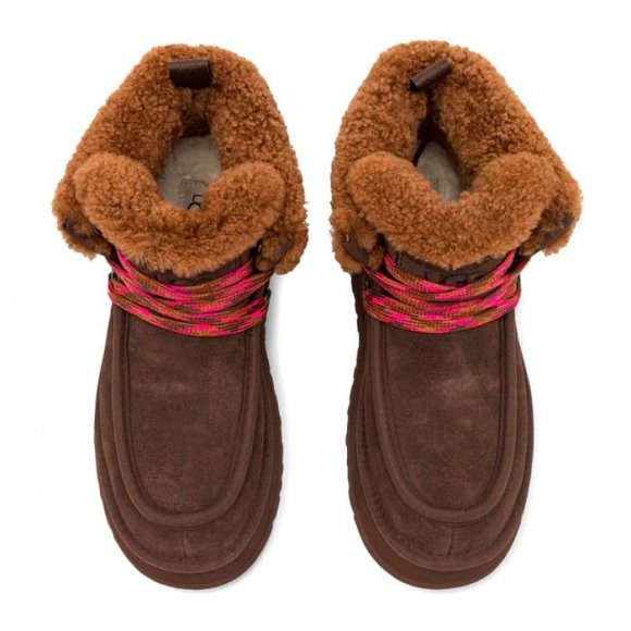 Ugg Funkarra Cabin Cuff - Burnt Cedar - Бордовый, 38, Замша
