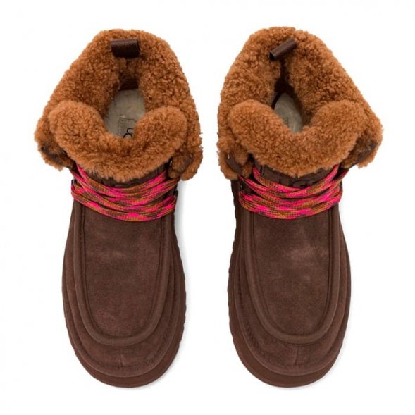Ugg Funkarra Cabin Cuff - Burnt Cedar - Бордовый, 36, Замша