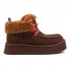 Ugg Funkarra Cabin Cuff - Burnt Cedar - Бордовый, 36, Замша