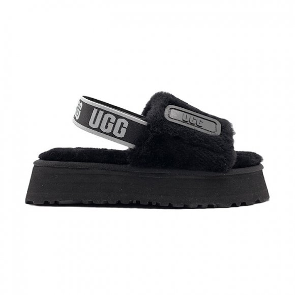 Disco Slide Seashell Black - 39