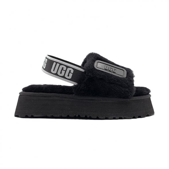 Disco Slide Seashell Black - 36
