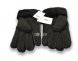 Меховые перчатки мужские Suede Black-1