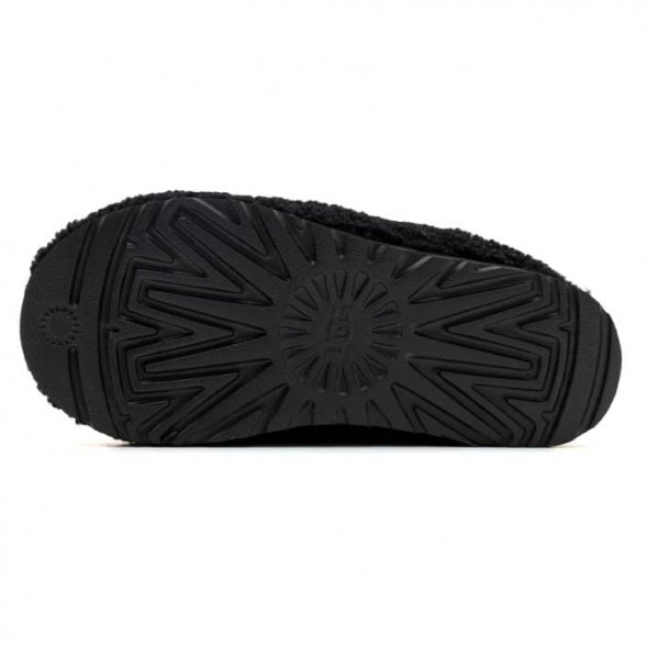 Женские слипоны Ugg Tasman Maxi Curly - Black
