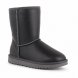 Женские обливные короткие угги Ugg Classic Short Metallic Grey