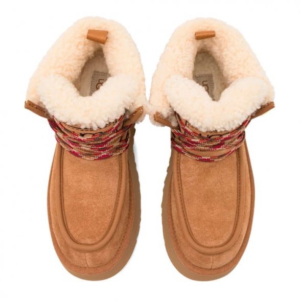 Ugg Funkarra Cabin Cuff - Chestnut - Каштановый, 35, Замша