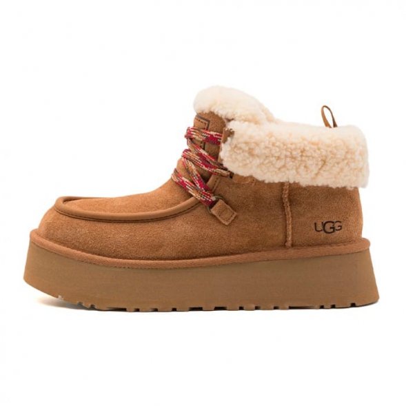 Ugg Funkarra Cabin Cuff - Chestnut - Каштановый, 35, Замша