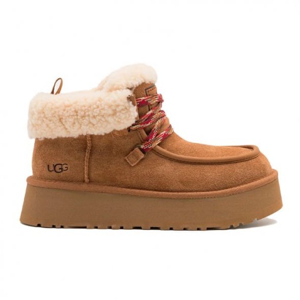 Ugg Funkarra Cabin Cuff - Chestnut - Каштановый, 35, Замша