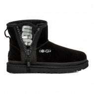 Mini Zipper Tape Logo - Black