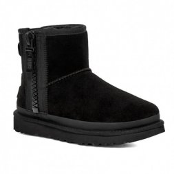 Ugg Mini Zipper Tape Logo - Black