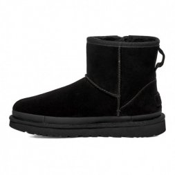 Ugg Mini Zipper Tape Logo - Black