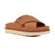 Ugg Goldenstar Cross Slide - Chestnut - Каштан, 36, Замша