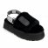 Disco Slide Seashell Dark Black - 39