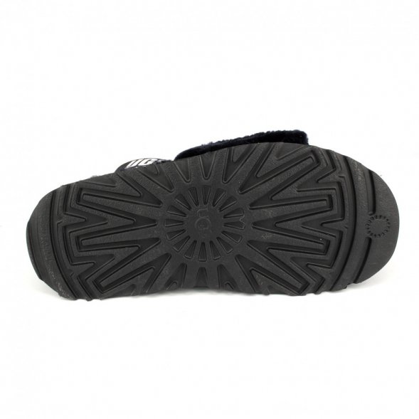 Disco Slide Seashell Dark Black