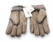 Меховые перчатки мужские Suede Capuccinno