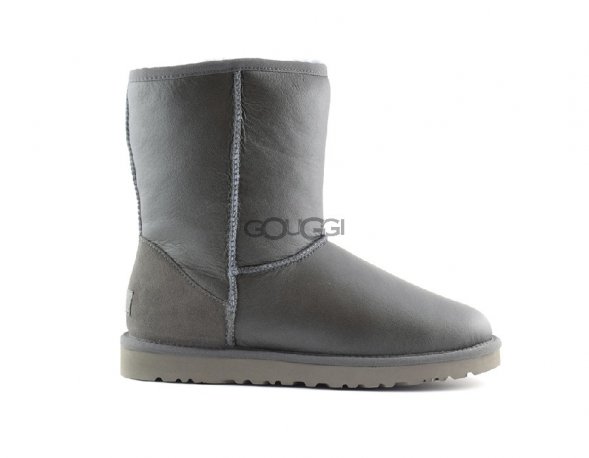 Classic Short Metallic Grey 2