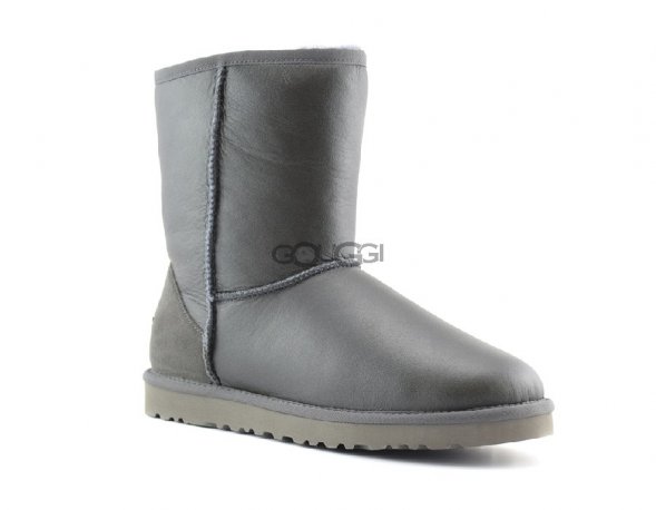 Classic Short Metallic Grey 2