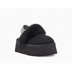 UGG FUNKETTE SLIPPER - Black