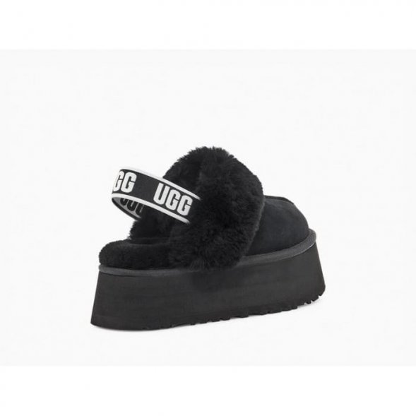Женские сандалии на платформе UGG FUNKETTE SLIPPER - Black