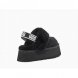 Женские сандалии на платформе UGG FUNKETTE SLIPPER - Black