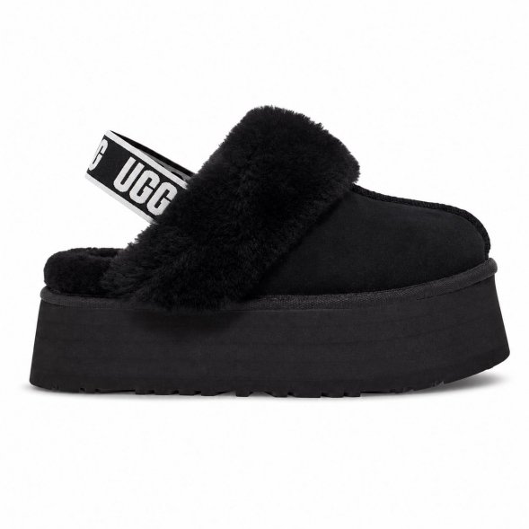 Женские сандалии на платформе UGG FUNKETTE SLIPPER - Black