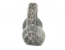 Earmuff Sequins Grey